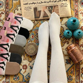 جوراب ساق بلند کبریتی